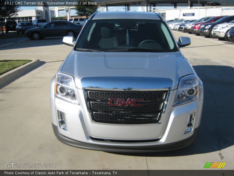 Quicksilver Metallic / Jet Black 2012 GMC Terrain SLE