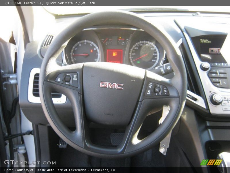 Quicksilver Metallic / Jet Black 2012 GMC Terrain SLE