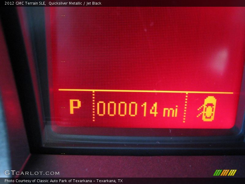 Quicksilver Metallic / Jet Black 2012 GMC Terrain SLE