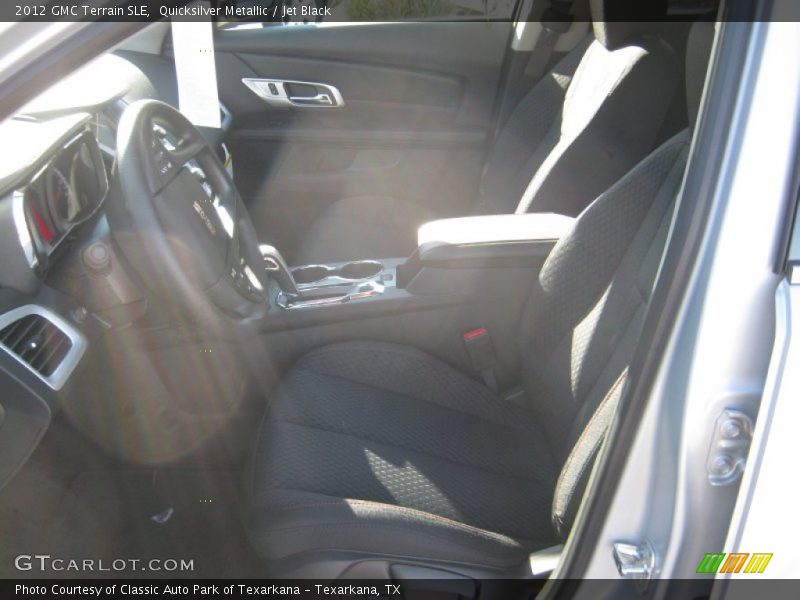 Quicksilver Metallic / Jet Black 2012 GMC Terrain SLE