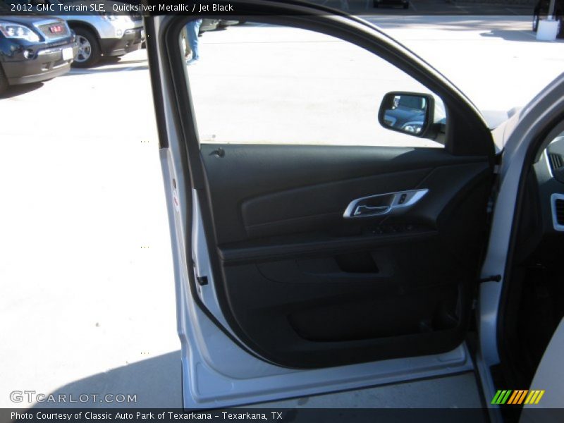 Quicksilver Metallic / Jet Black 2012 GMC Terrain SLE