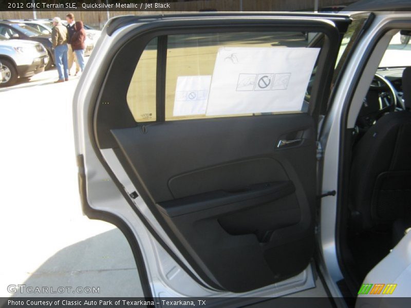 Quicksilver Metallic / Jet Black 2012 GMC Terrain SLE