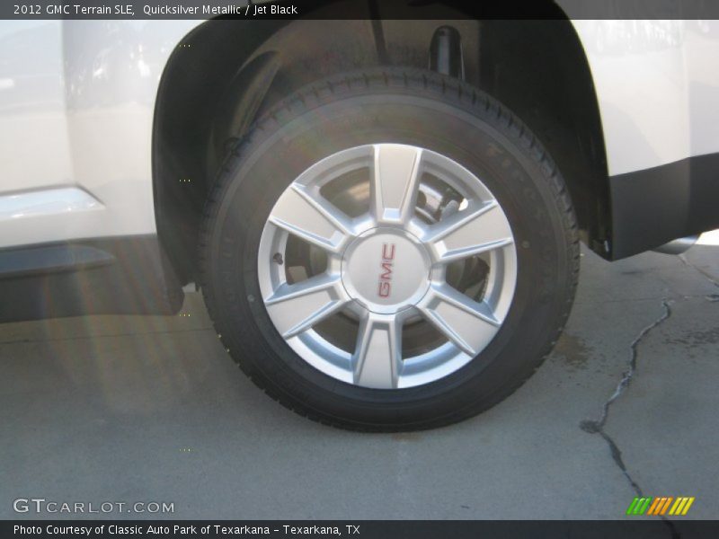 Quicksilver Metallic / Jet Black 2012 GMC Terrain SLE