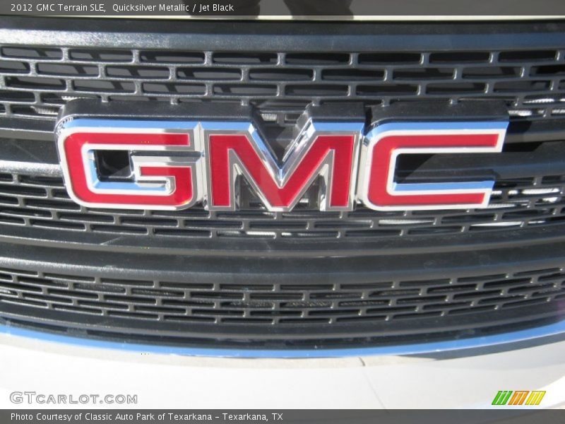 Quicksilver Metallic / Jet Black 2012 GMC Terrain SLE