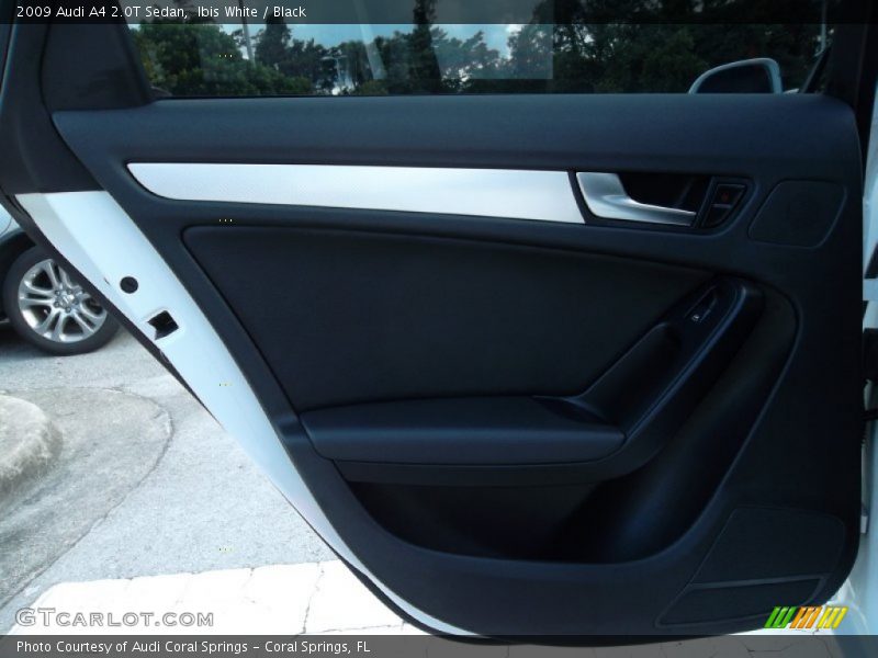 Ibis White / Black 2009 Audi A4 2.0T Sedan