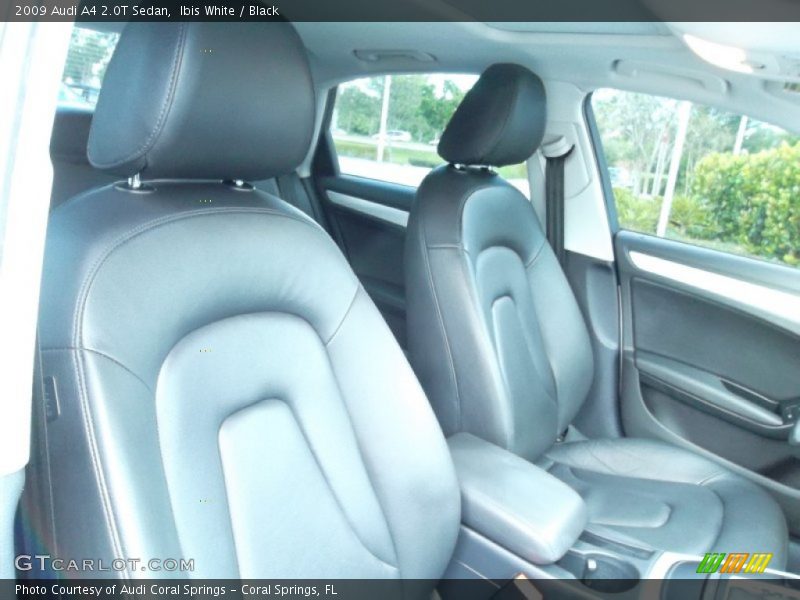 Ibis White / Black 2009 Audi A4 2.0T Sedan