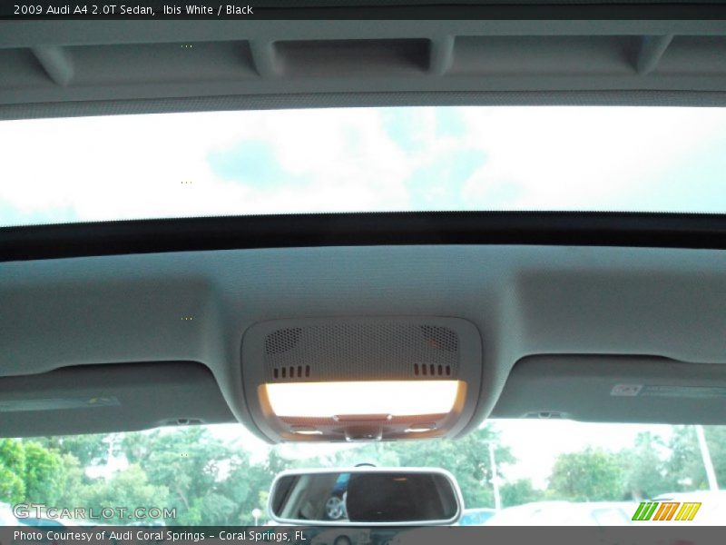 Ibis White / Black 2009 Audi A4 2.0T Sedan