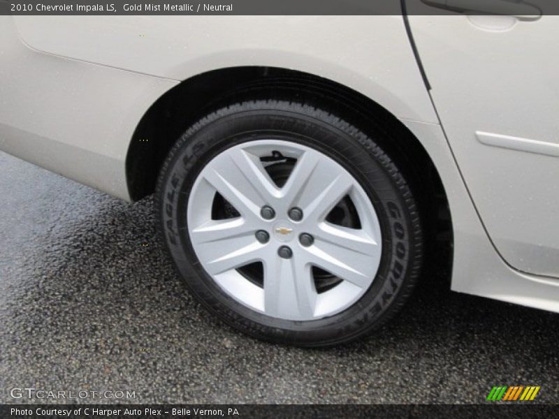 Gold Mist Metallic / Neutral 2010 Chevrolet Impala LS