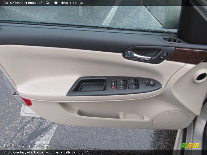 Gold Mist Metallic / Neutral 2010 Chevrolet Impala LS