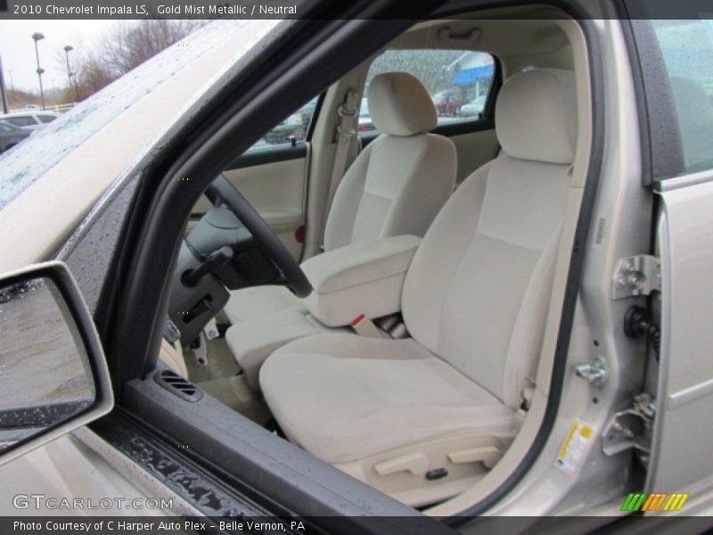 Gold Mist Metallic / Neutral 2010 Chevrolet Impala LS