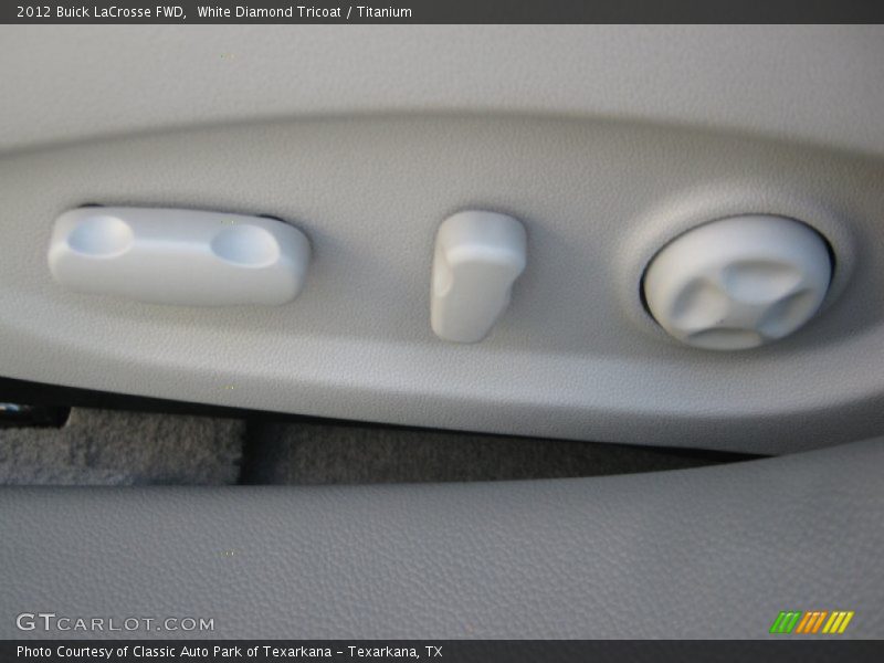 White Diamond Tricoat / Titanium 2012 Buick LaCrosse FWD