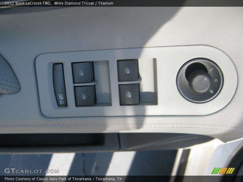 White Diamond Tricoat / Titanium 2012 Buick LaCrosse FWD