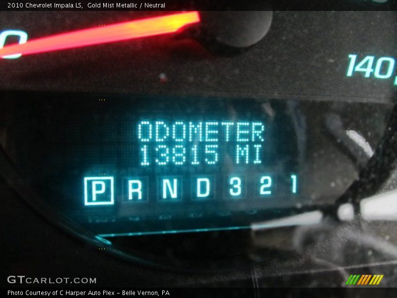 Gold Mist Metallic / Neutral 2010 Chevrolet Impala LS