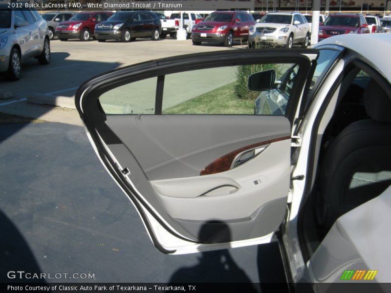 White Diamond Tricoat / Titanium 2012 Buick LaCrosse FWD