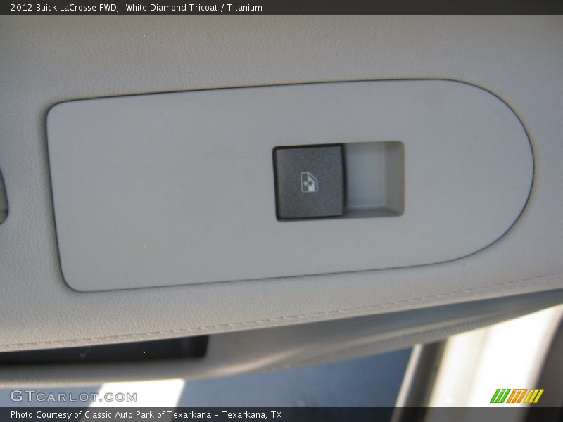 White Diamond Tricoat / Titanium 2012 Buick LaCrosse FWD
