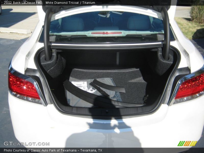 White Diamond Tricoat / Titanium 2012 Buick LaCrosse FWD