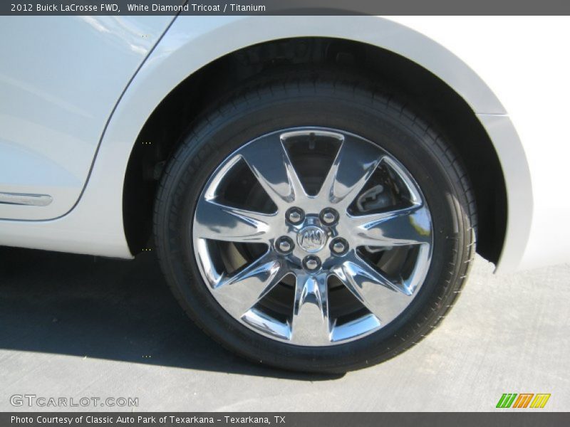 White Diamond Tricoat / Titanium 2012 Buick LaCrosse FWD