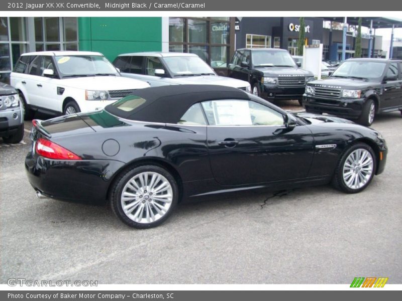 Midnight Black / Caramel/Caramel 2012 Jaguar XK XK Convertible