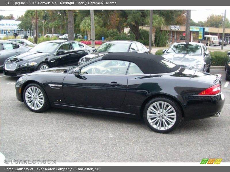 Midnight Black / Caramel/Caramel 2012 Jaguar XK XK Convertible