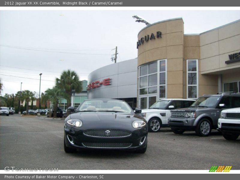 Midnight Black / Caramel/Caramel 2012 Jaguar XK XK Convertible