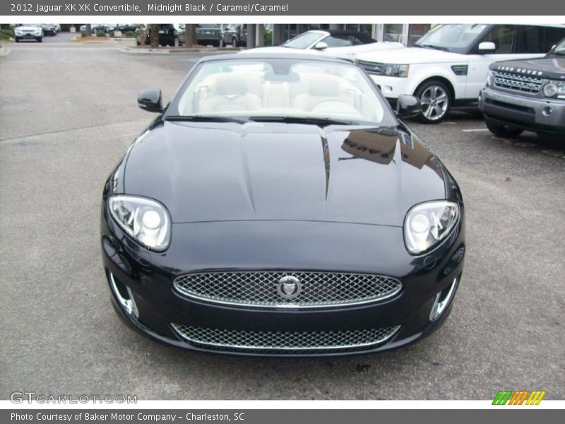 Midnight Black / Caramel/Caramel 2012 Jaguar XK XK Convertible