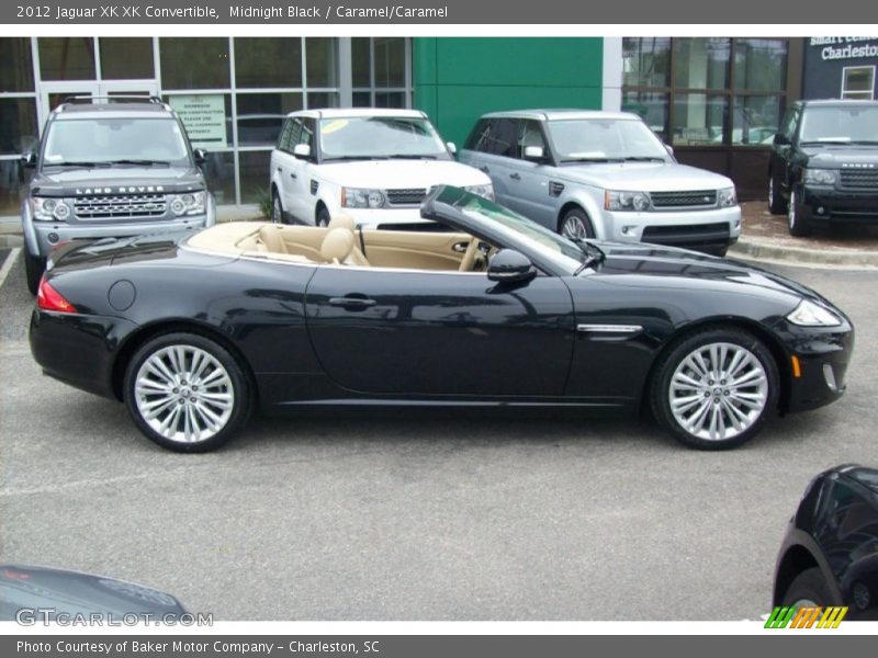 Midnight Black / Caramel/Caramel 2012 Jaguar XK XK Convertible