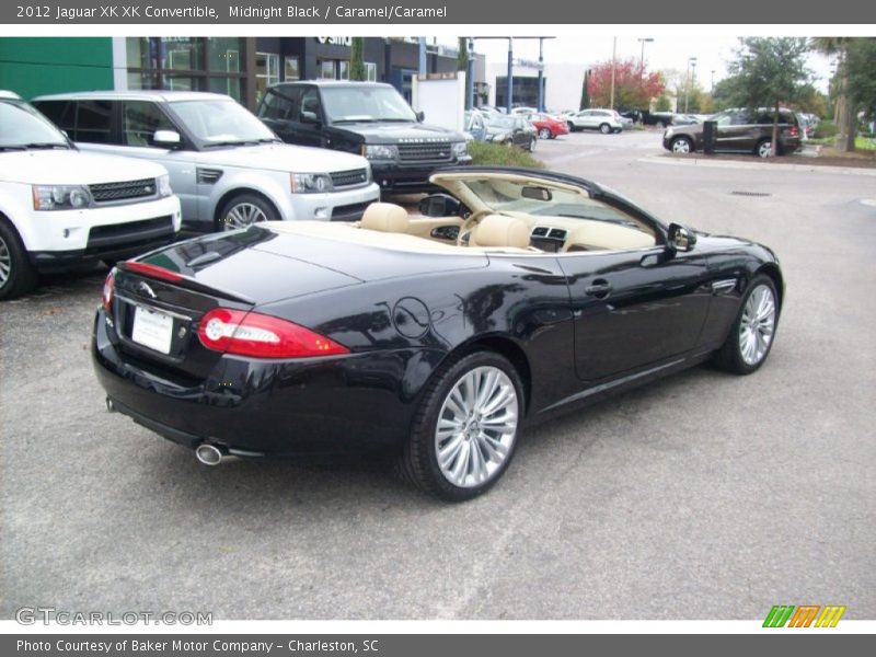 Midnight Black / Caramel/Caramel 2012 Jaguar XK XK Convertible