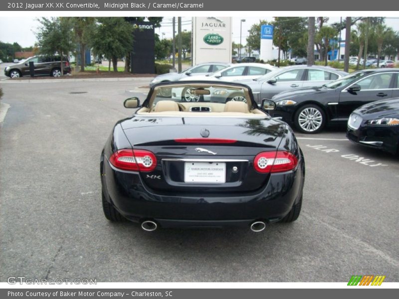 Midnight Black / Caramel/Caramel 2012 Jaguar XK XK Convertible