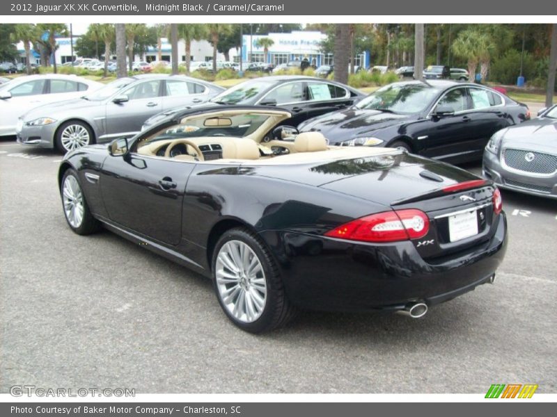 Midnight Black / Caramel/Caramel 2012 Jaguar XK XK Convertible