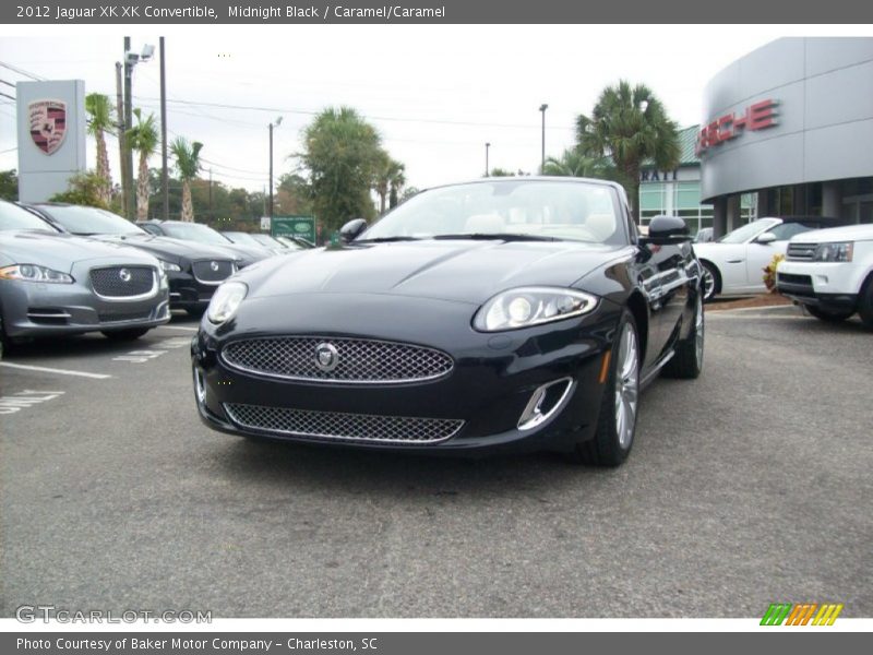 Midnight Black / Caramel/Caramel 2012 Jaguar XK XK Convertible