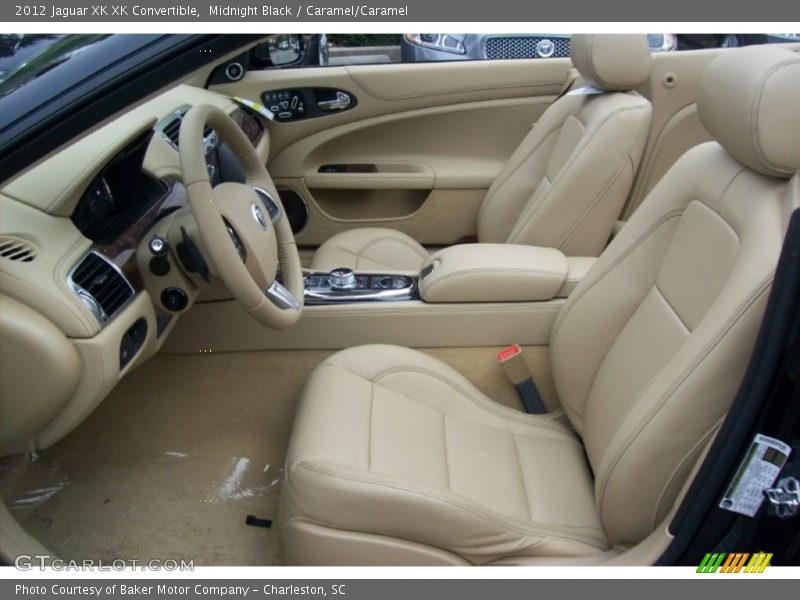 Drivers seat in Caramel - 2012 Jaguar XK XK Convertible