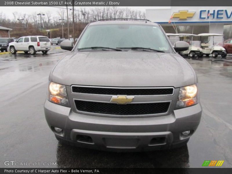 Graystone Metallic / Ebony 2008 Chevrolet Suburban 1500 LT 4x4