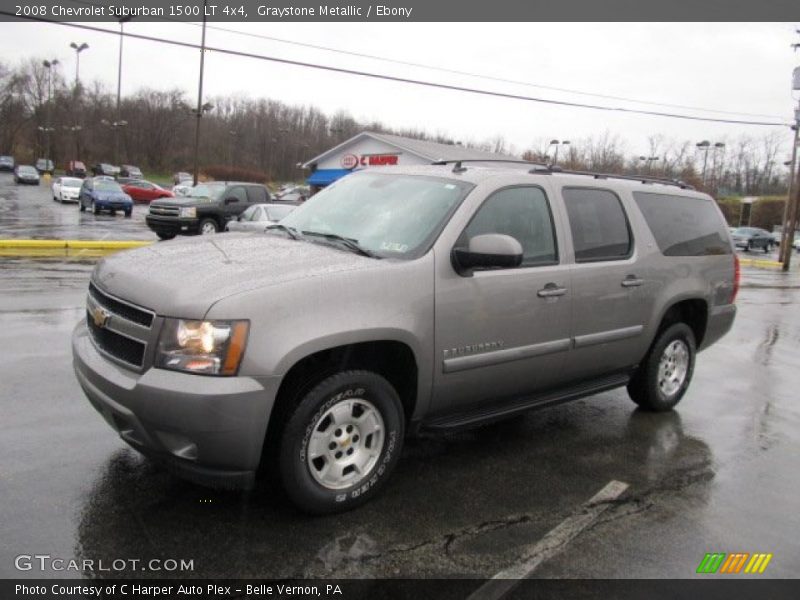 Graystone Metallic / Ebony 2008 Chevrolet Suburban 1500 LT 4x4