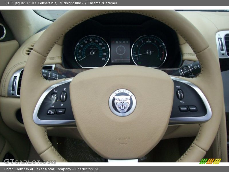 Midnight Black / Caramel/Caramel 2012 Jaguar XK XK Convertible