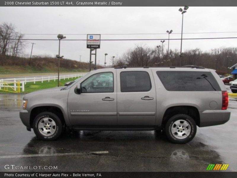 Graystone Metallic / Ebony 2008 Chevrolet Suburban 1500 LT 4x4