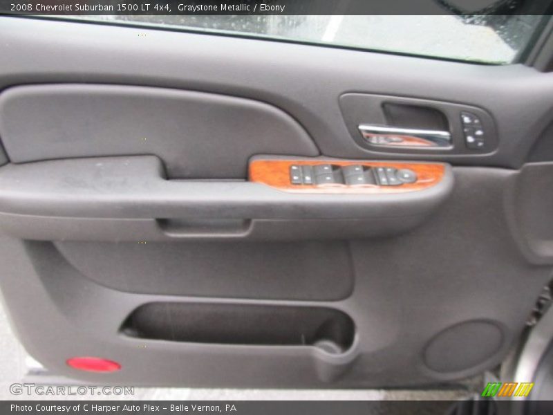 Graystone Metallic / Ebony 2008 Chevrolet Suburban 1500 LT 4x4