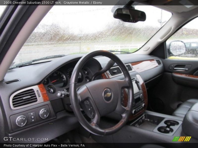 Graystone Metallic / Ebony 2008 Chevrolet Suburban 1500 LT 4x4