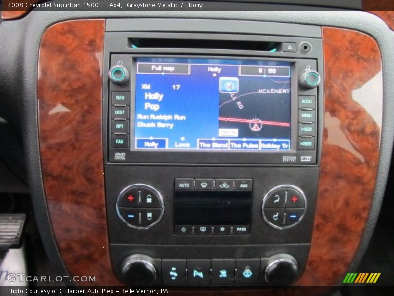 Graystone Metallic / Ebony 2008 Chevrolet Suburban 1500 LT 4x4