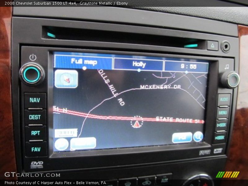 Navigation of 2008 Suburban 1500 LT 4x4