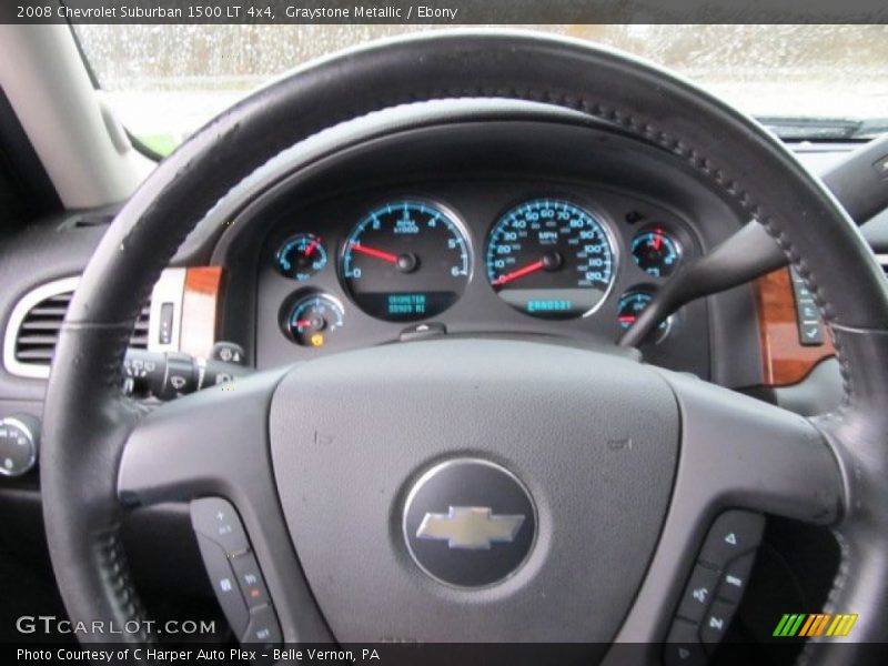 Graystone Metallic / Ebony 2008 Chevrolet Suburban 1500 LT 4x4