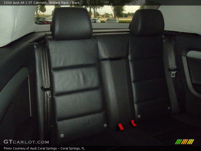 Brilliant Black / Black 2009 Audi A4 2.0T Cabriolet
