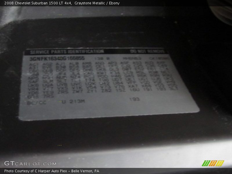 Graystone Metallic / Ebony 2008 Chevrolet Suburban 1500 LT 4x4