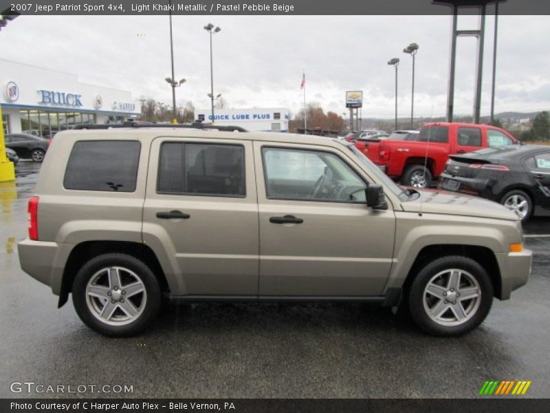 Light Khaki Metallic / Pastel Pebble Beige 2007 Jeep Patriot Sport 4x4