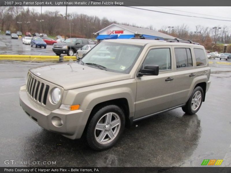 Light Khaki Metallic / Pastel Pebble Beige 2007 Jeep Patriot Sport 4x4