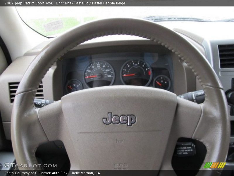 Light Khaki Metallic / Pastel Pebble Beige 2007 Jeep Patriot Sport 4x4