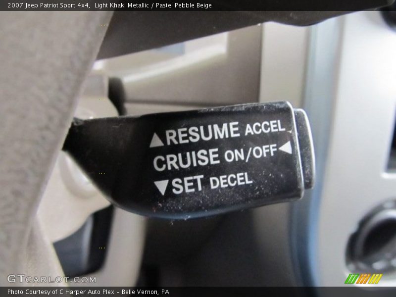 Light Khaki Metallic / Pastel Pebble Beige 2007 Jeep Patriot Sport 4x4