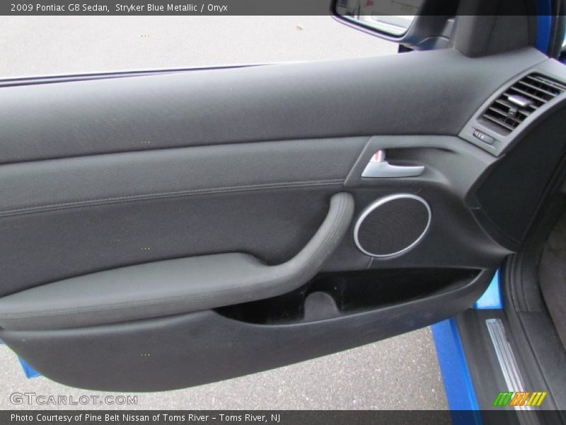 Stryker Blue Metallic / Onyx 2009 Pontiac G8 Sedan