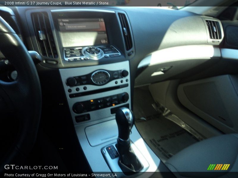 Blue Slate Metallic / Stone 2008 Infiniti G 37 Journey Coupe