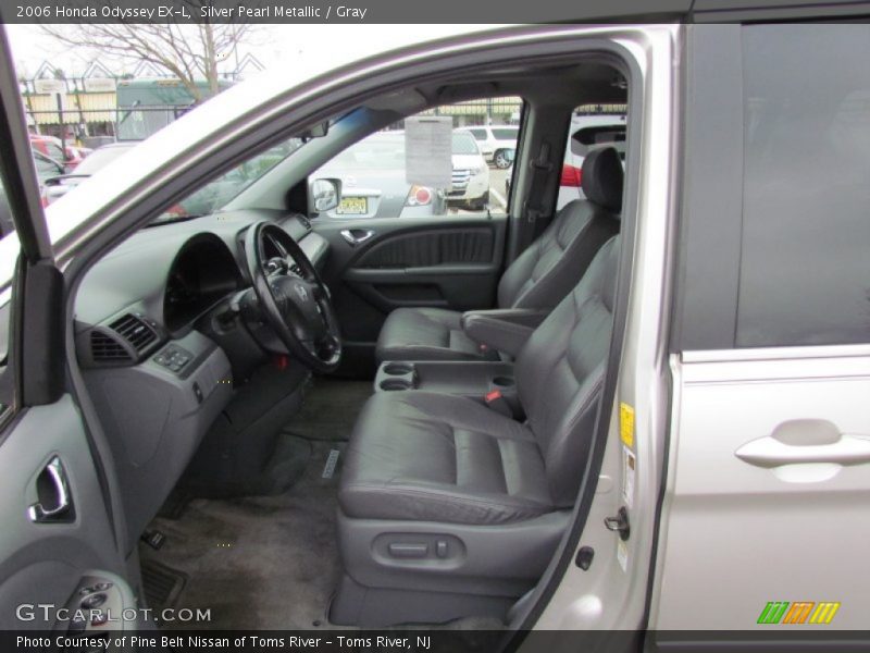 Silver Pearl Metallic / Gray 2006 Honda Odyssey EX-L