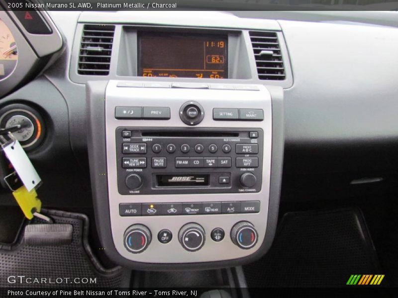 Platinum Metallic / Charcoal 2005 Nissan Murano SL AWD